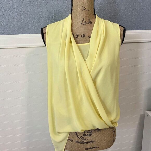 Alfani Petite Drape Open Asymmetric Blouse - Picture 1 of 4